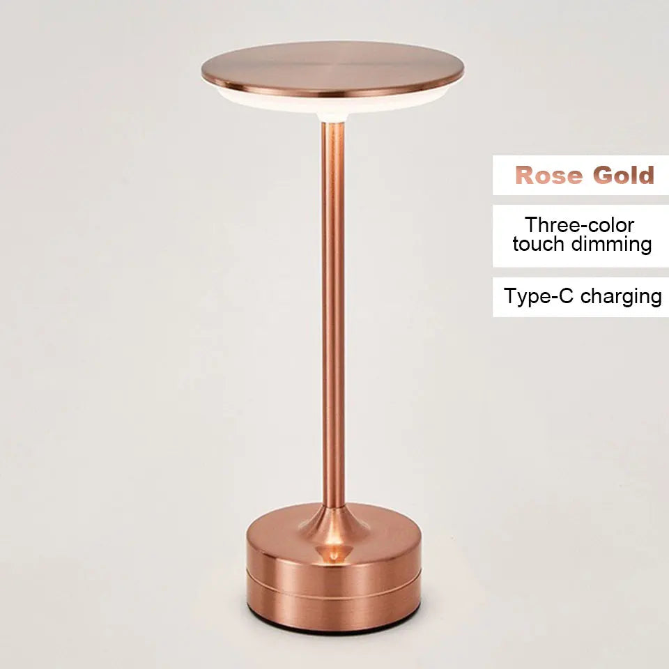 LED Table Lamp Touch Sensor Night Light USB Rechargeable - Il mio negozio