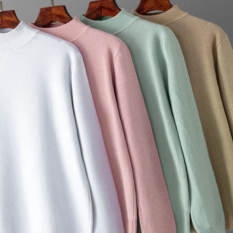 Autumn Women O- Neck Long Sleeve Solid - Il mio negozio