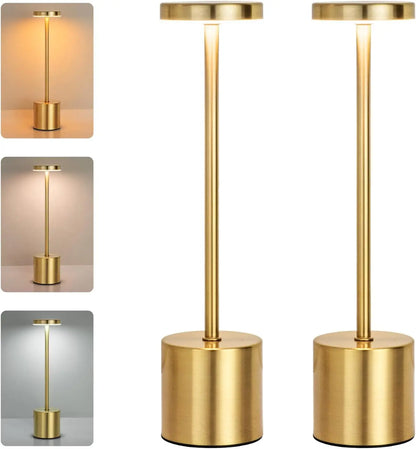 Lampe de Table classique, Rechargeable par USB, veilleuse à gradation continue, tactile, lampe de bureau, 3 couleurs, lampe de chevet, décoration de Bar d'hôtel
