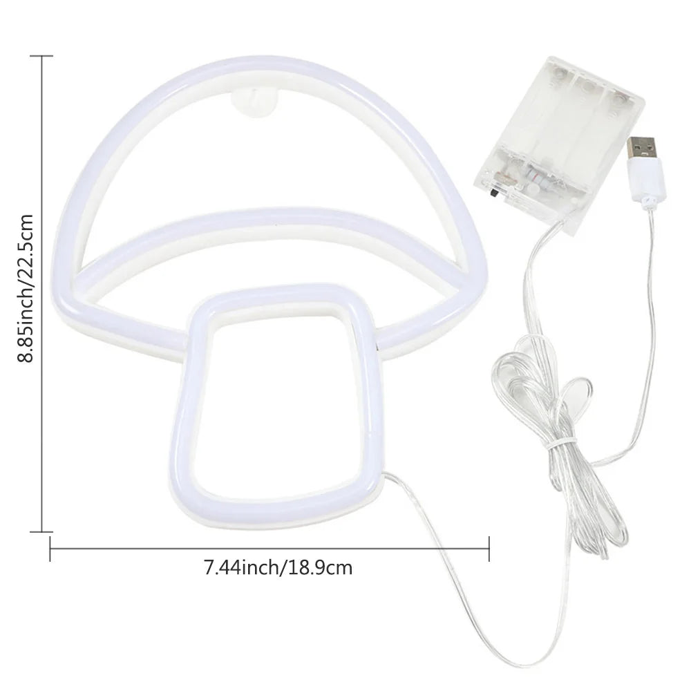 Butterfly Neon Sign USB/Battery Powered Cat LED Neon Light Skull Neon Lamp Wall Art Decor for Home - Il mio negozio