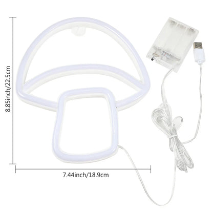 Butterfly Neon Sign USB/Battery Powered Cat LED Neon Light Skull Neon Lamp Wall Art Decor for Home - Il mio negozio