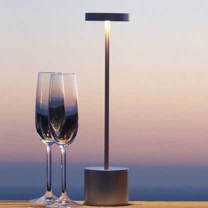 Lampe de Table classique, Rechargeable par USB, veilleuse à gradation continue, tactile, lampe de bureau, 3 couleurs, lampe de chevet, décoration de Bar d'hôtel