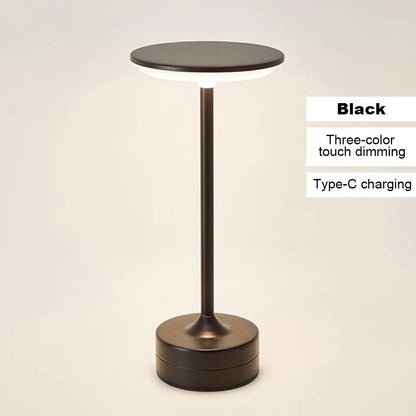 LED Table Lamp Touch Sensor Night Light USB Rechargeable - Il mio negozio